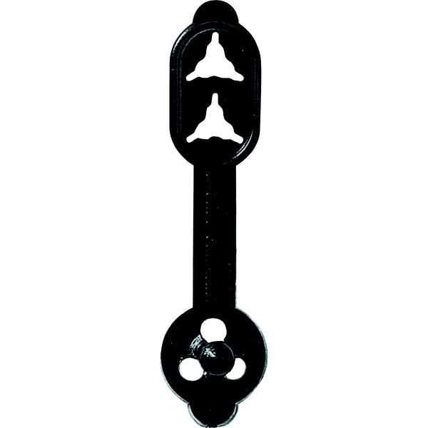 Briefknopf Duo 38mm VE=1000 Stück schwarz