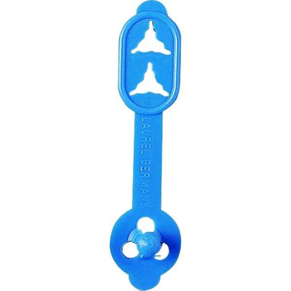 Briefknopf Duo 38mm VE=1000 Stück blau