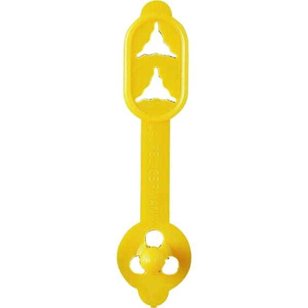 Briefknopf Duo 38mm VE=1000 Stück gelb