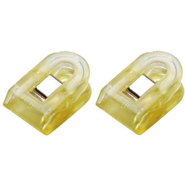 Briefklemmer Multi Clip Pegy 10x25mm VE=100 Stück kristallgelb