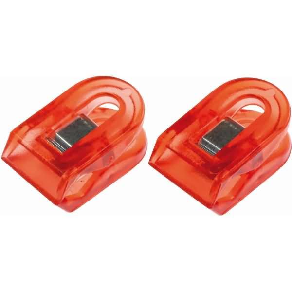 Briefklemmer Multi Clip Liliput 15x25mm VE=100 Stück kristallrot