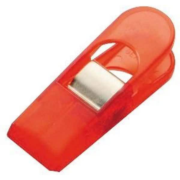 Briefklemmer Multi Clip Maxi Peg 26x80mm VE=100 Stück kristallrot