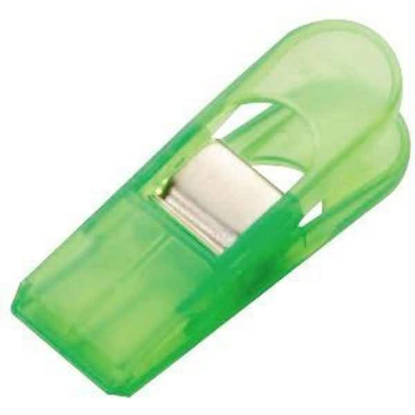 Briefklemmer Multi Clip Maxi Peg 26x80mm VE=100 Stück kristallgrün