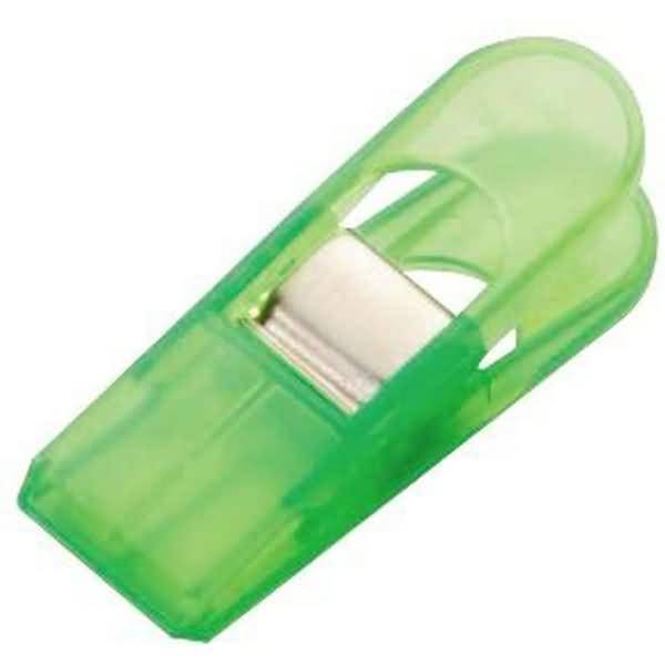 Briefklemmer Multi Clip Big Peg 33x120mm VE=100 Stück kristallgrün