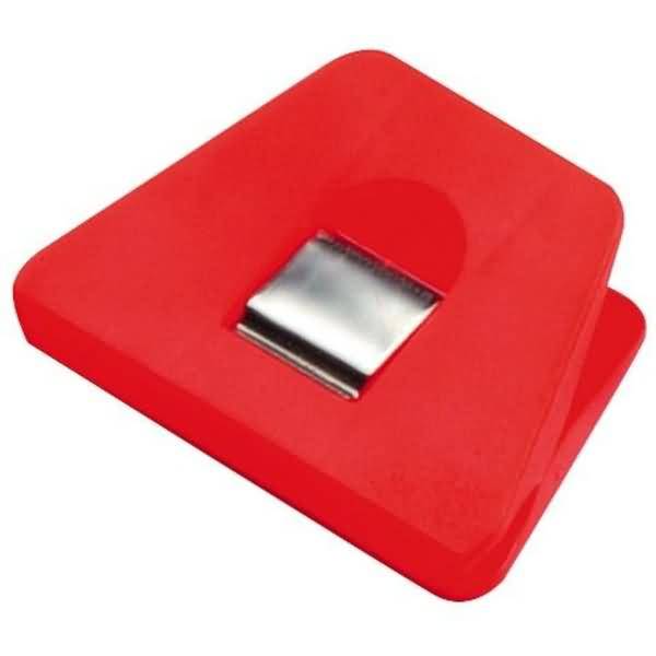 Briefklemmer Multi Clip Signal 3 90x70mm VE=100 Stück hellrot