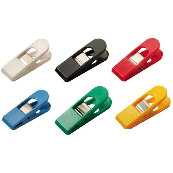 Briefklemmer Multi Clip Maxi Peg 26x80mm VE=40 Stück Grundfarben sortiert