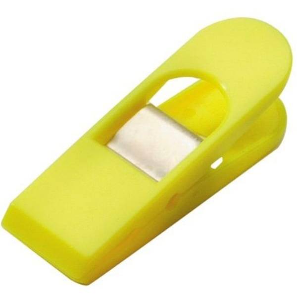 Briefklemmer Maxi Peg 26x80mm VE=2 Stück hellgelb