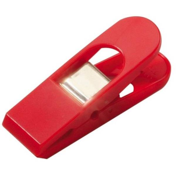 Briefklemmer Maxi Peg 26x80mm VE=2 Stück rot