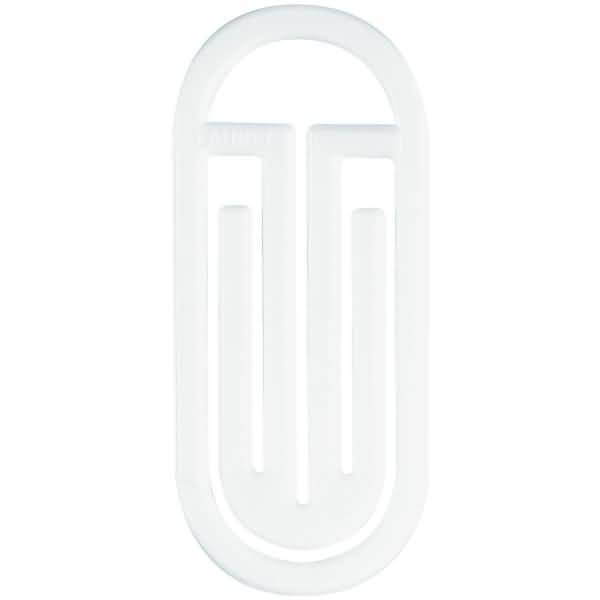 Büroklammern King Klips mit Bogen 50/62mm VE=1000 Stück weiß