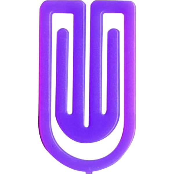 Büroklammern King Klip 50mm VE=50 Stück violett