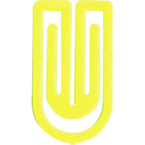 Büroklammern King Klip 50mm VE=50 Stück hellgelb