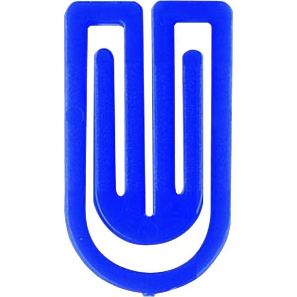 Büroklammern King Klip 50mm VE=50 Stück blau