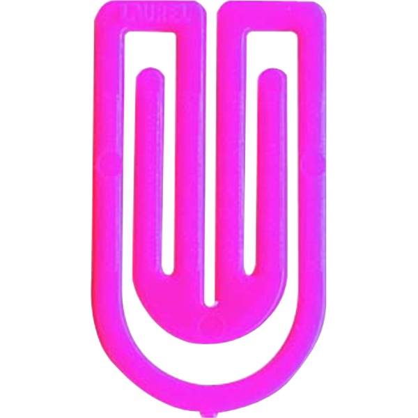 Büroklammern King Klip 50mm VE=50 Stück pink