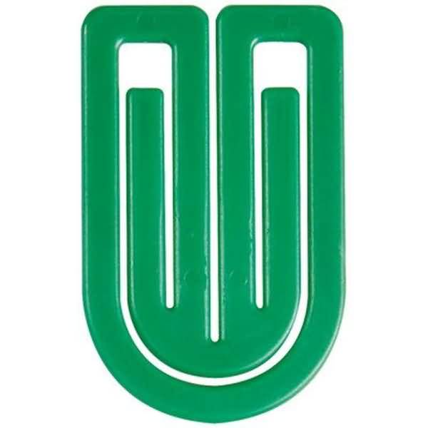 Büroklammern King Klip 27mm VE=100 Stück grün