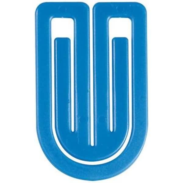 Büroklammern King Klip 32mm VE=100 Stück blau