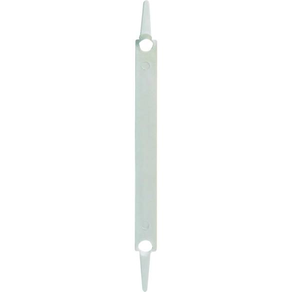 Heftstreifen 80mm Kunststoff VE=100 Stück weiß