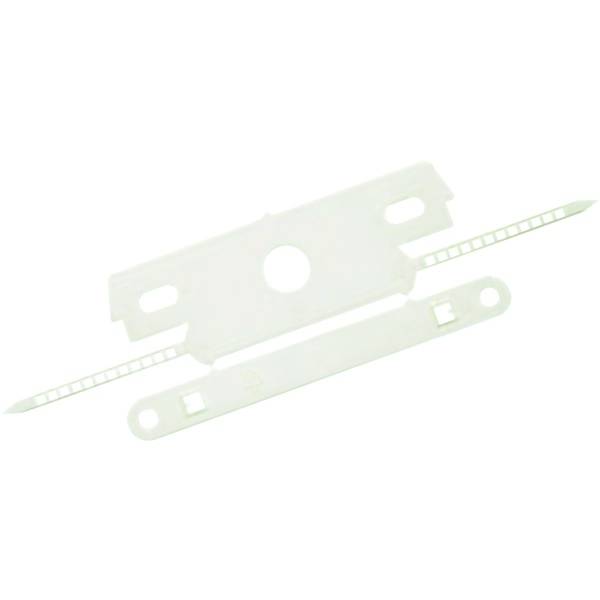 Abheftstreifen mit Deckschiene 80mm Kunststoff VE=100 Stück transparent