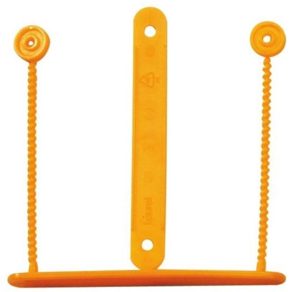 Archivschraube 75mm (für 1 Ordnerinhalt) VE=100 Stück gelb