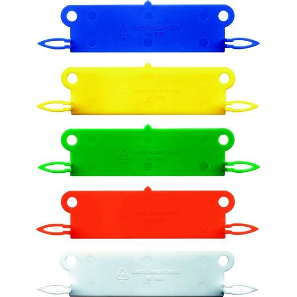 Abheftstreifen XXL 80mm Kunststoff VE=100 Stück Grundfarben sortiert