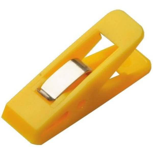 Briefklemmer Multi Clip Taifun 15x50mm VE=90 Stück gelb