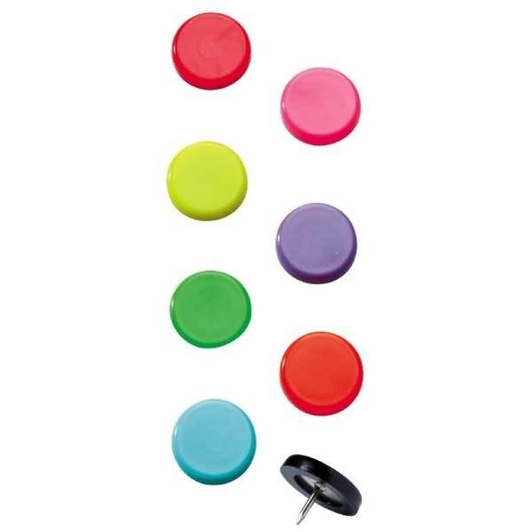 Superreißnagel 14mm VE=100 Stück Leuchtfarben sortiert