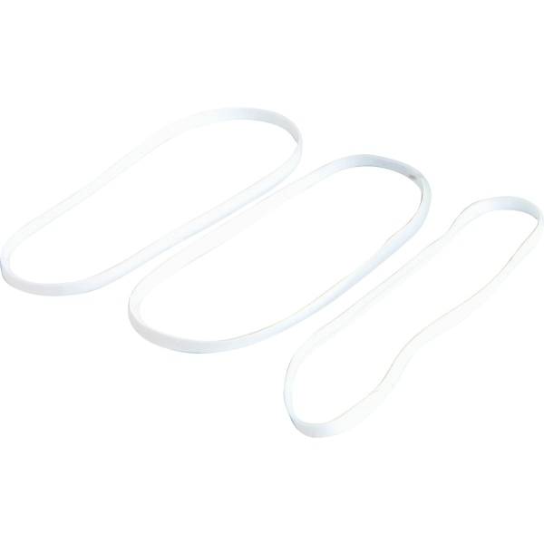 Gummibänder VE=50 Stück weiß