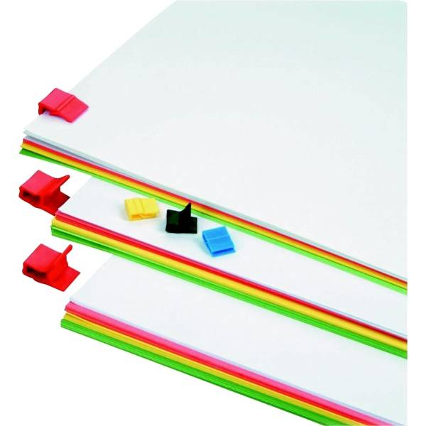 Briefklemmer Zacko 2 12x18 mm VE=1000 Stück weiß