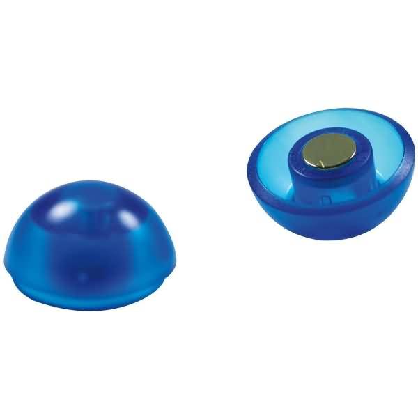 Magnet Super Power Maxi 30mm VE=4 Stück kristallblau
