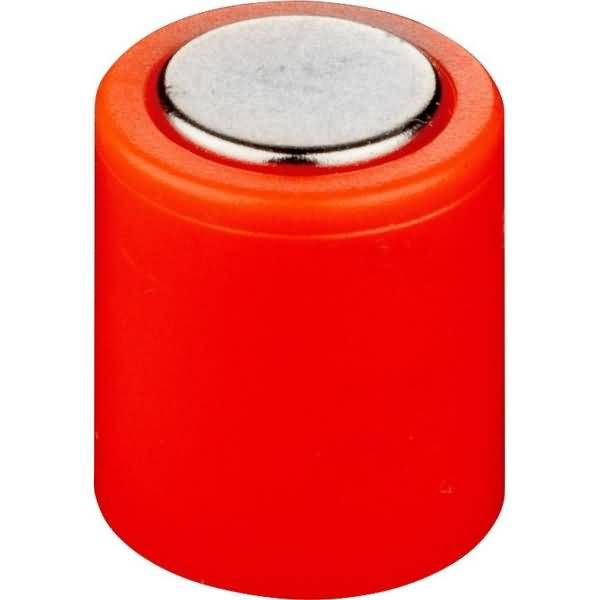 Magnet Power Zylinder 14x19mm VE=30 Stück hellrot