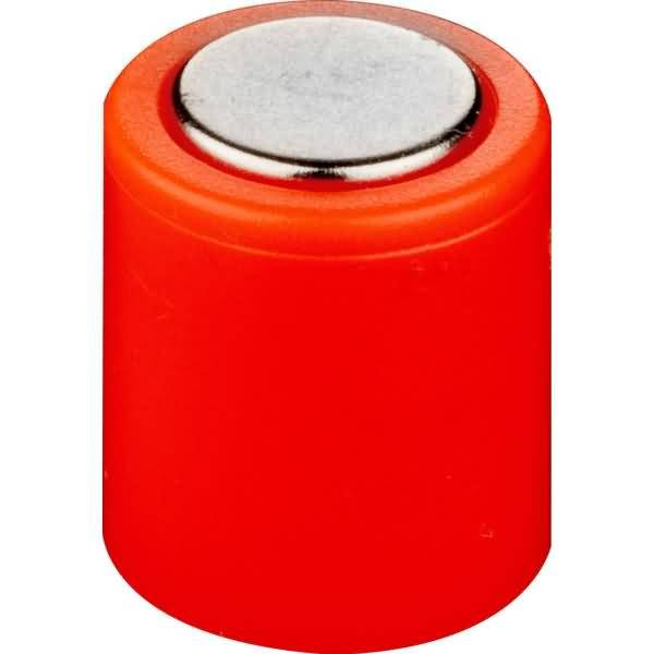 Magnet Power Zylinder 14x19mm VE=50 Stück hellrot