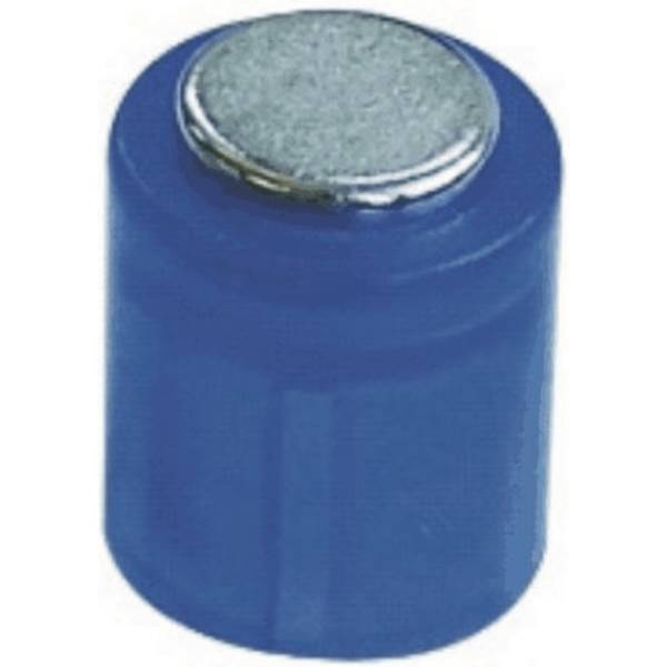 Magnet Zylinder 14x9mm bis 1900g VE=6 Stück kristallblau