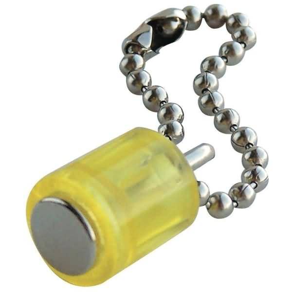 Magnet Power Zylinder + Kette 14x25mm VE=40 Stück kristallgelb