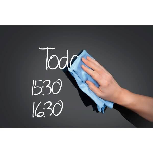 Glasboard magnetisch 90x120cm schwarz