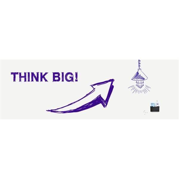 Whiteboard-Folie Wrap-Up 101×150cm