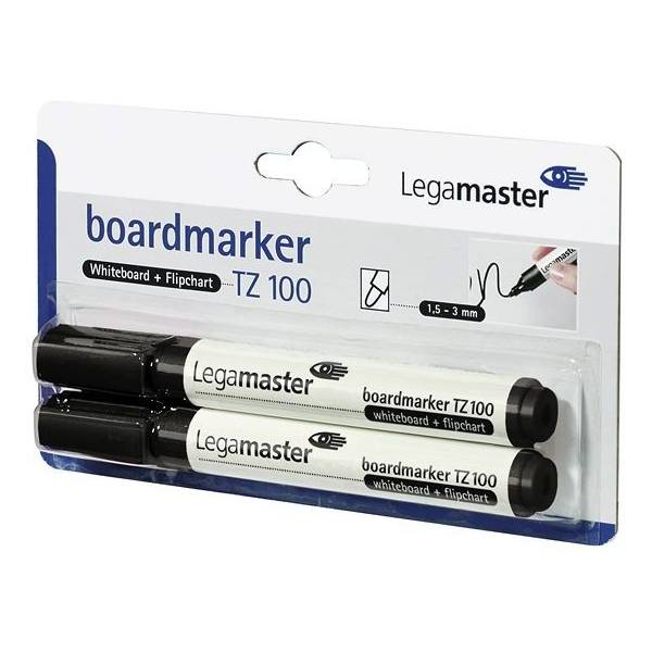 Boardmarker TZ 100 2 Stück schwarz