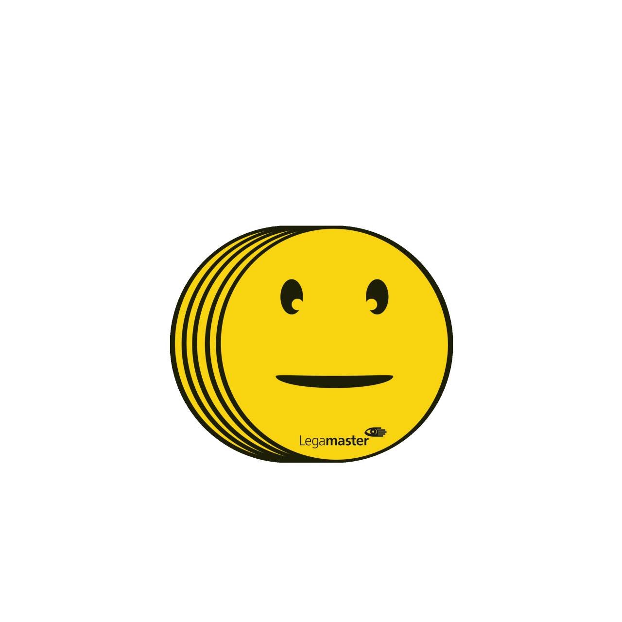 5 Legamaster Agile Smiley Neutral Magnete Motiv Ø 5,0 cm