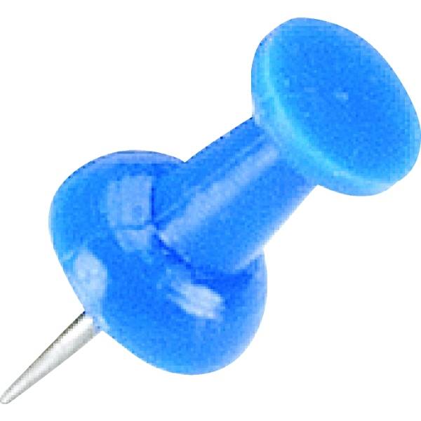 Pinnwandnadeln blau VE=50 Stück