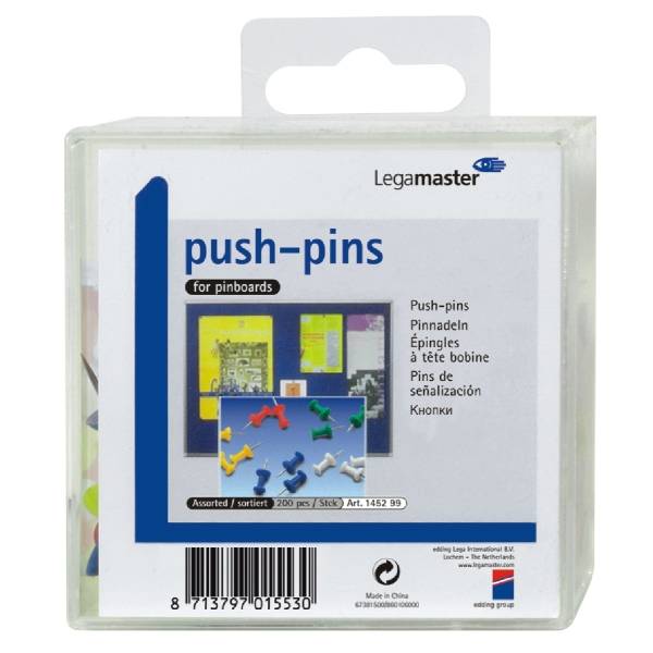 Pinnwandnadeln sortiert VE=200 Stück