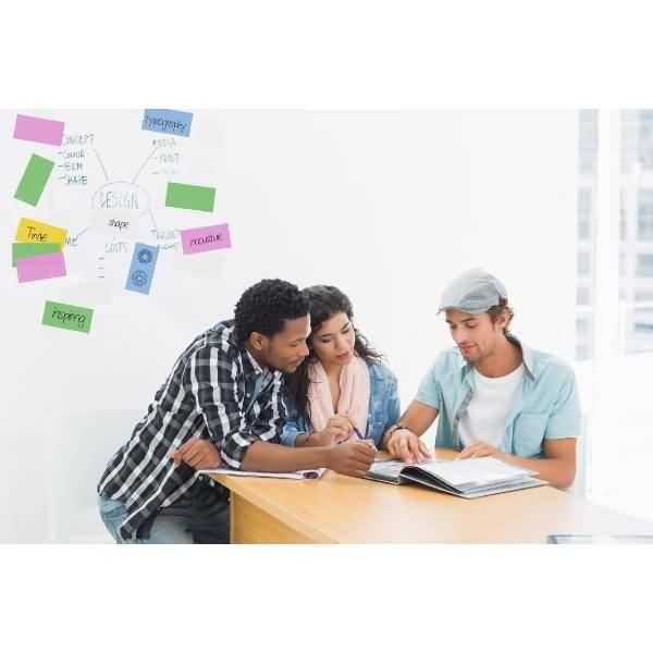 Magic-Chart Notes 10x20cm VE=250 Stück farbig sortiert