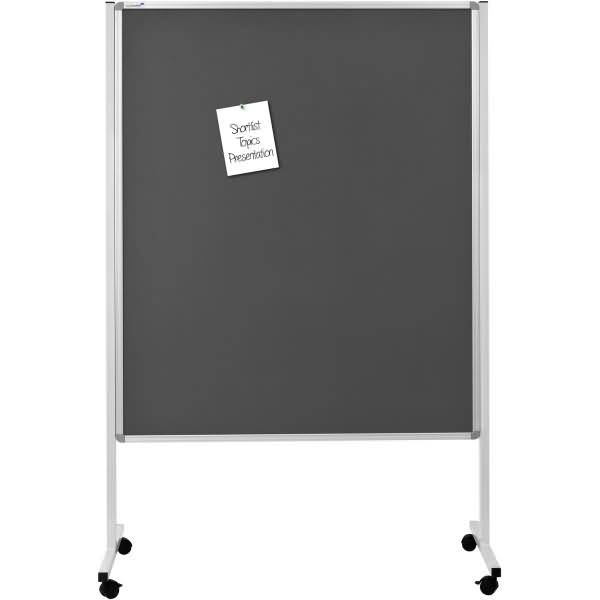 Multiboard XL Whiteboard/Pinboard 120x150cm grau