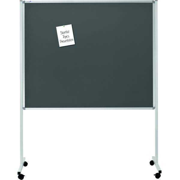 Multiboard XL Whiteboard/Pinboard 120x150cm grau