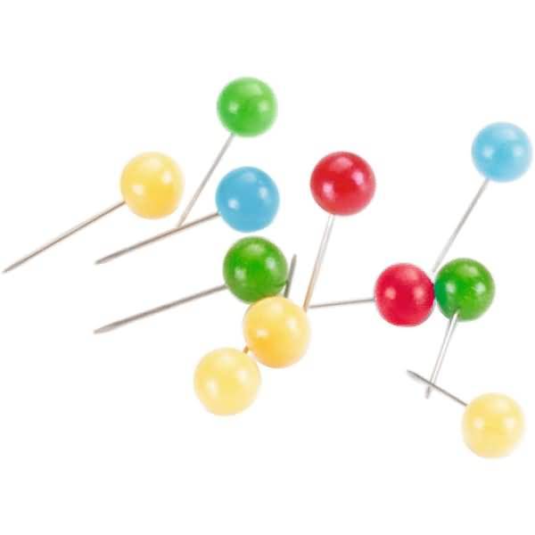 Moderationsnadeln 6x15mm VE=200 Stück sortiert