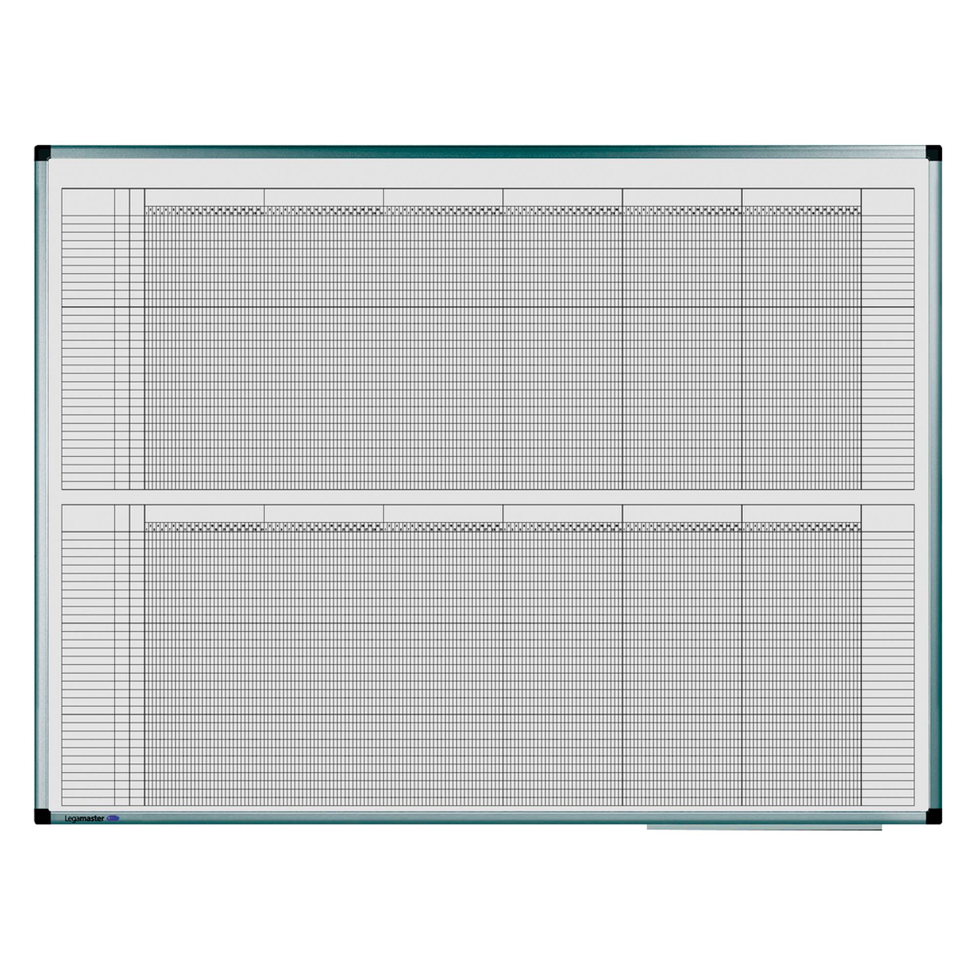 Legamaster PREMIUM Jahresplaner im Halbjahresformat 120x90 cm