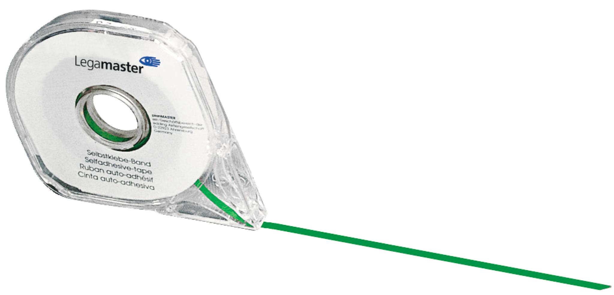 LEGAMASTER Aufteilungsband für Planungstafel 2,5mm x 16m grün - 2,5 m - Grün - 9 cm - 2,5 mm - 16000 mm - 25 g