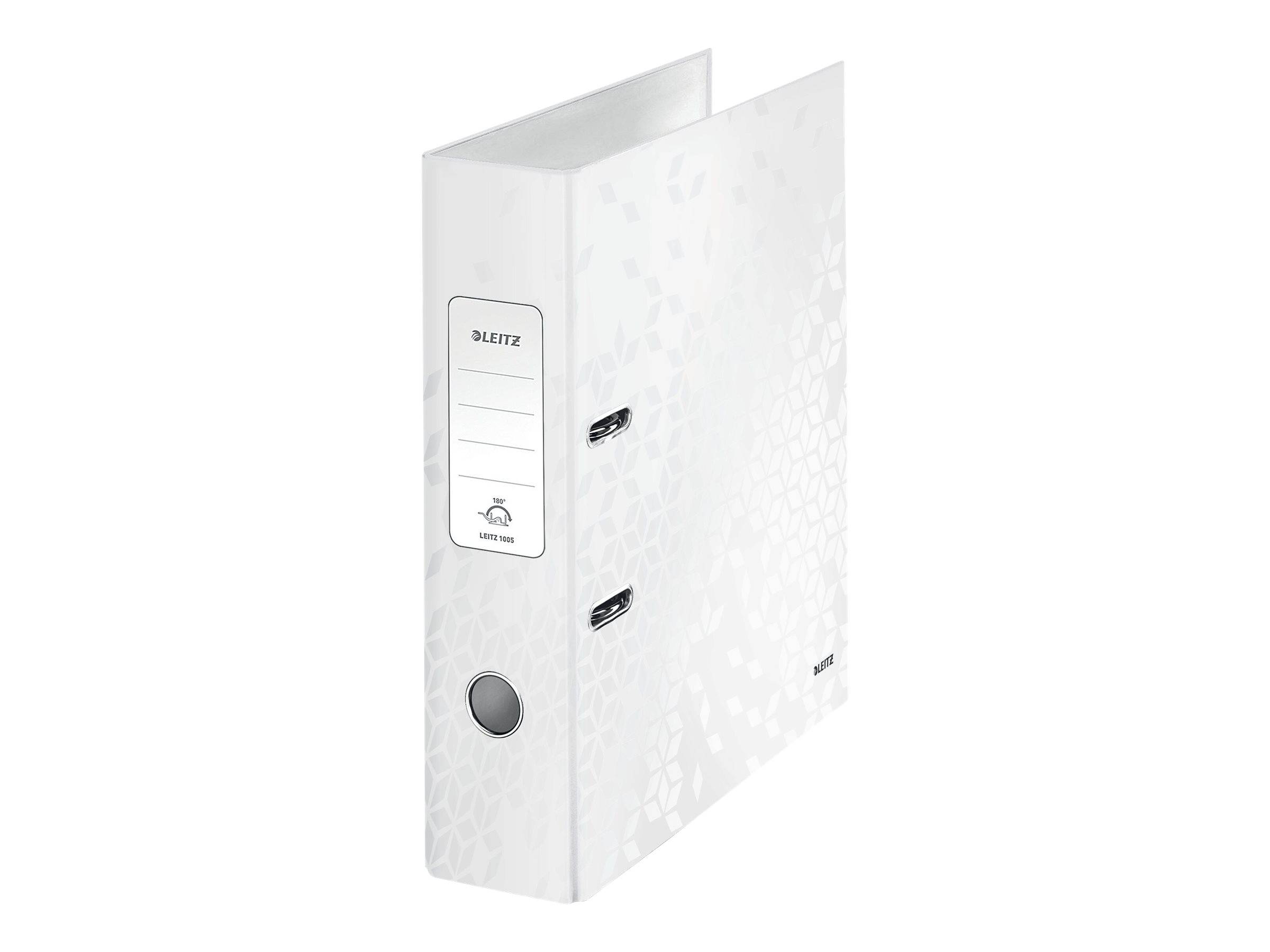 ESSELTE LEITZ - Leitz WOW 180° - Aktenordner - Rückenbreite: 80 mm - für A4 (210 x 297 mm)