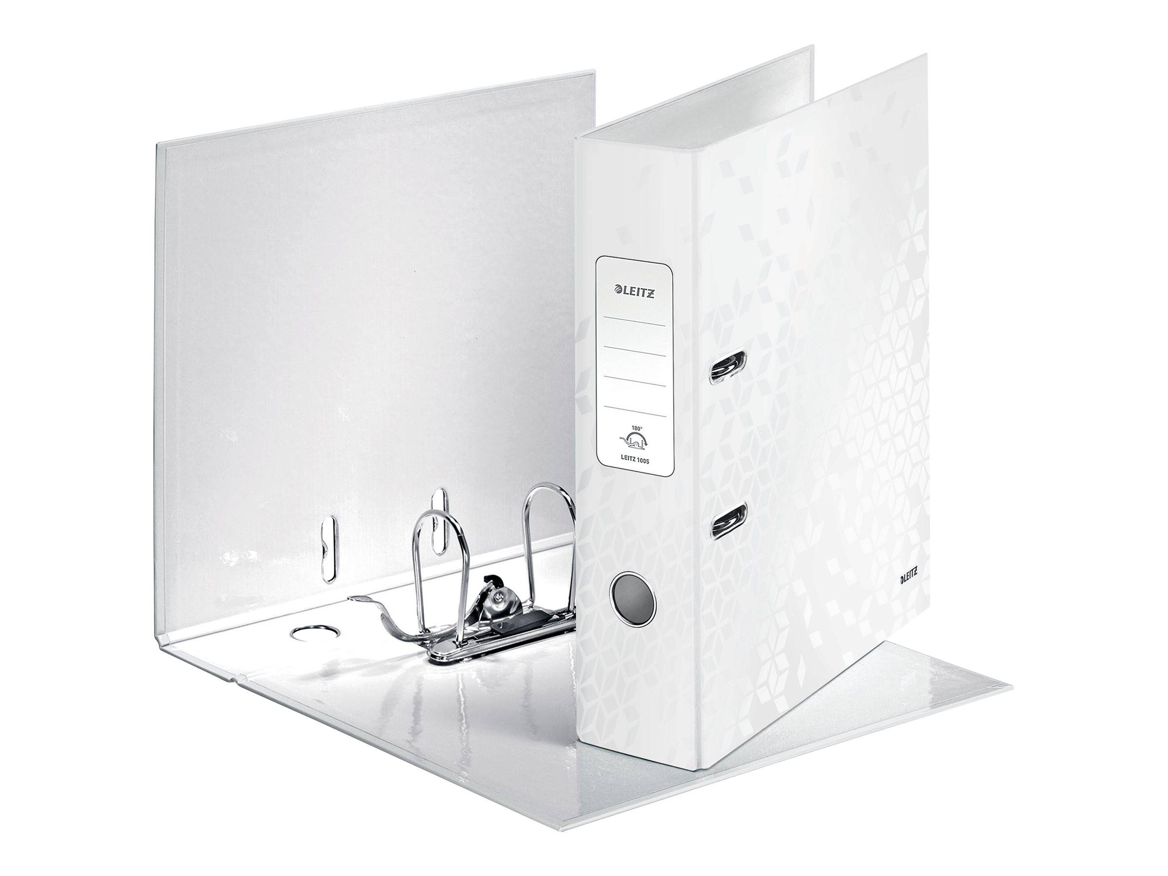 ESSELTE LEITZ - Leitz WOW 180° - Aktenordner - Rückenbreite: 80 mm - für A4 (210 x 297 mm)