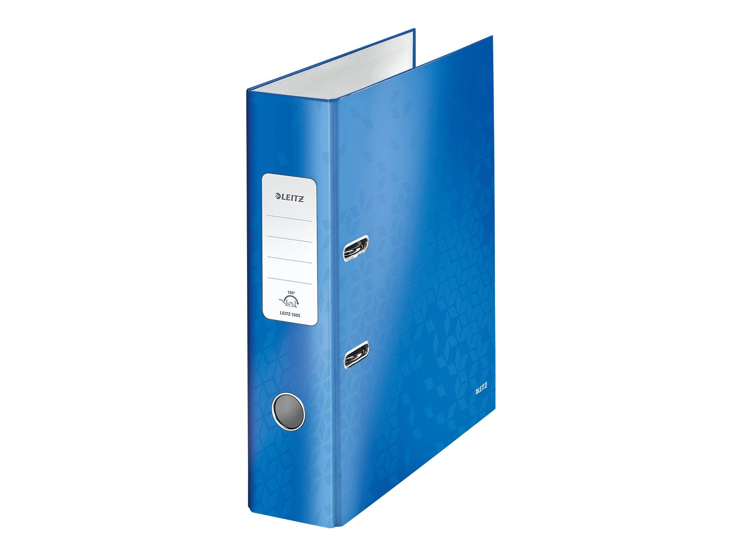 ESSELTE LEITZ - Leitz WOW 180° - Aktenordner - Rückenbreite: 80 mm - für A4 (210 x 297 mm)