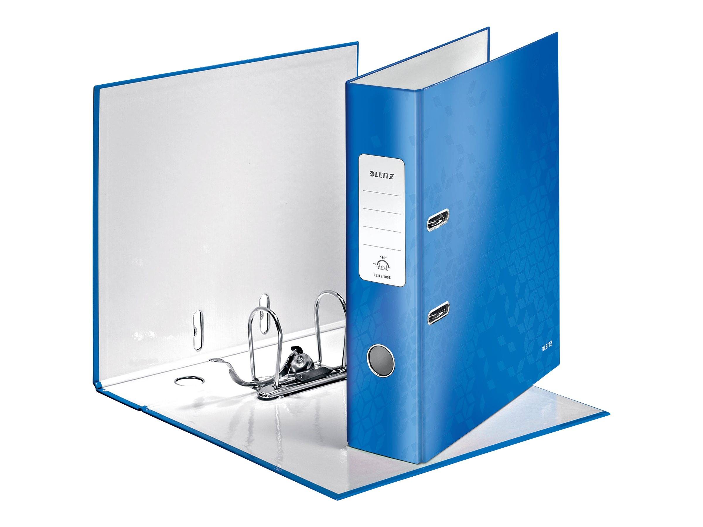 ESSELTE LEITZ - Leitz WOW 180° - Aktenordner - Rückenbreite: 80 mm - für A4 (210 x 297 mm)