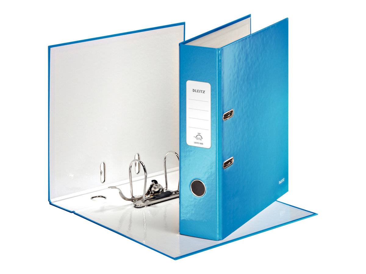 ESSELTE LEITZ - Leitz WOW 180° - Aktenordner - Rückenbreite: 80 mm - für A4 (210 x 297 mm)