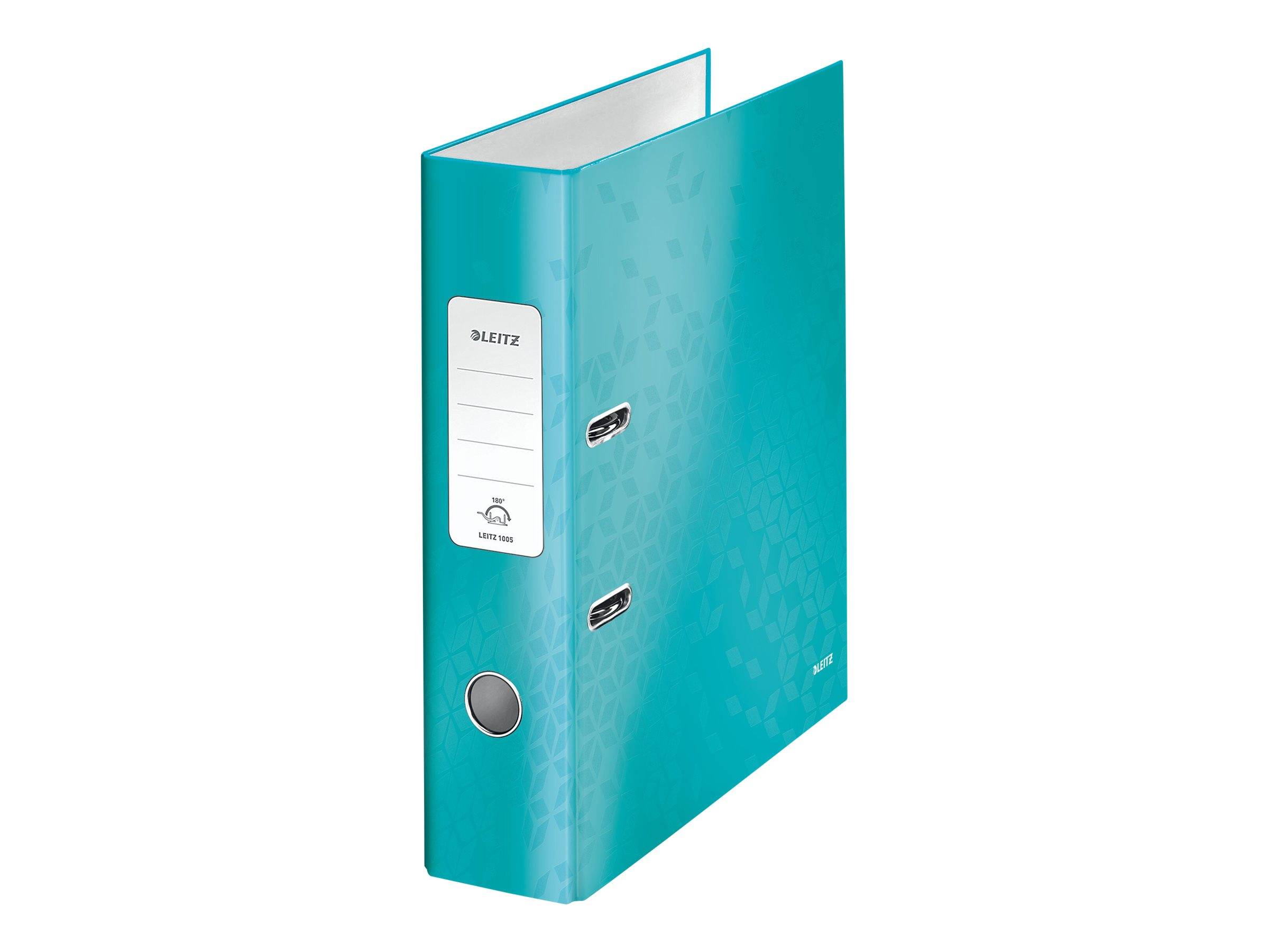 ESSELTE LEITZ - Leitz WOW 180° - Aktenordner - Rückenbreite: 80 mm - für A4 (210 x 297 mm)